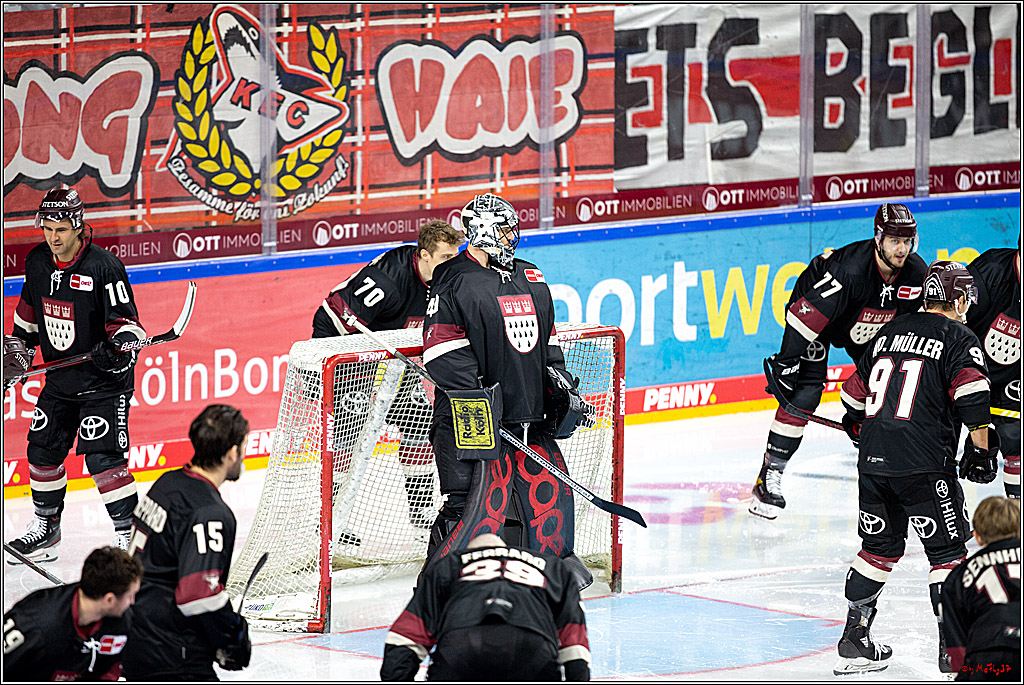 PENNY DEL;  Koelner Haie - Grizzlys Wolfsburg; Koeln, 29.01.2021